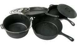 Camp Chef Six Piece Cast Iron Set