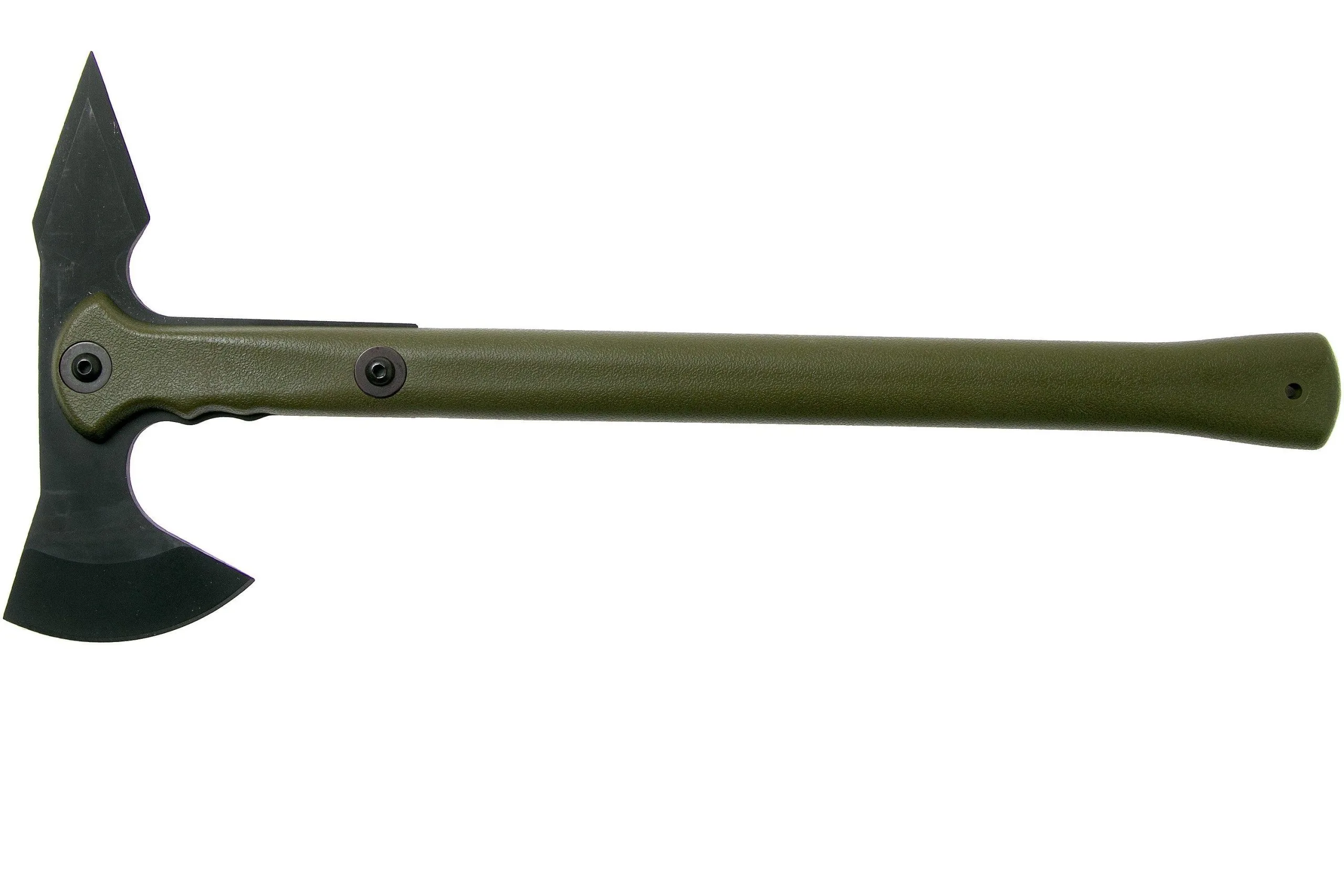 Cold Steel Trench Hawk Tomahawk, Green 3 Cold Steel Trench Hawk Tomahawk, Green