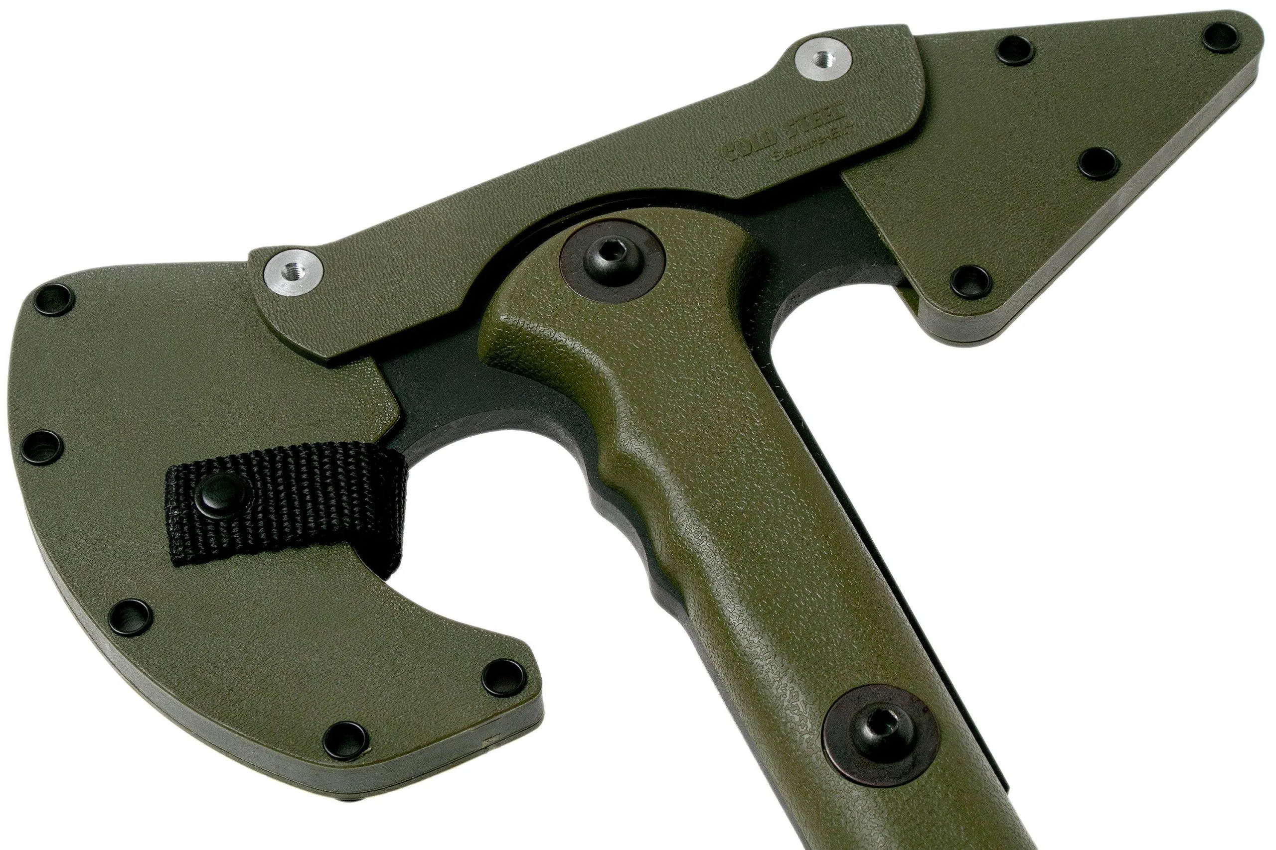 Cold Steel Trench Hawk Tomahawk, Green 7 Cold Steel Trench Hawk Tomahawk, Green - Billede 5