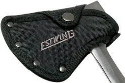 Estwing Sportsman&apos;s Axe E14A Leather Handle, With Nylon Sheath -Camp Chefs Butik EWE14A 07 estwing