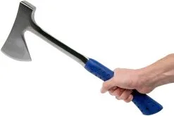 Estwing Camper&apos;s Axe E44A Blue With Nylon Sheath -Camp Chefs Butik EWE44A 05 estwing