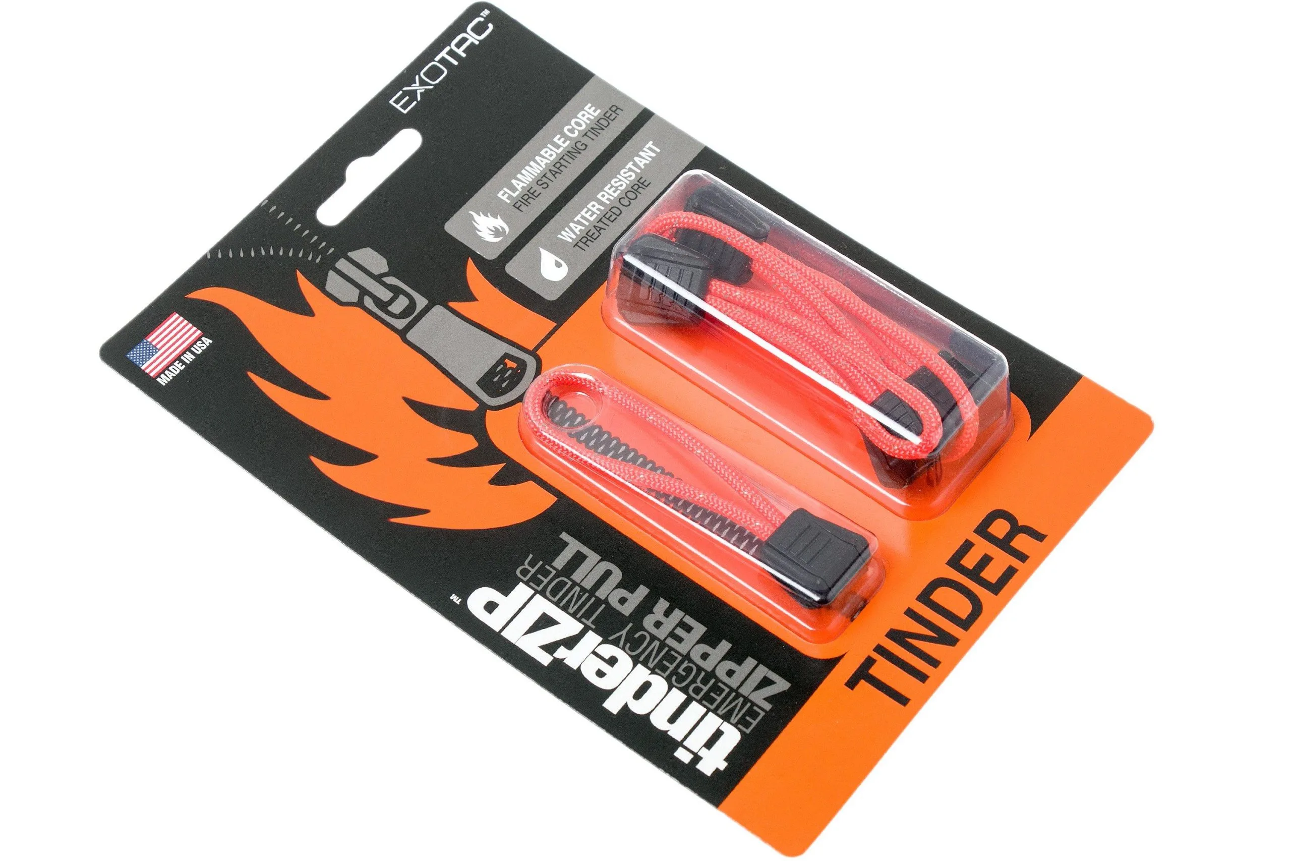 Exotac TinderZIP Orange, 009000-ORG 6 Exotac TinderZIP Orange, 009000-ORG - Billede 4