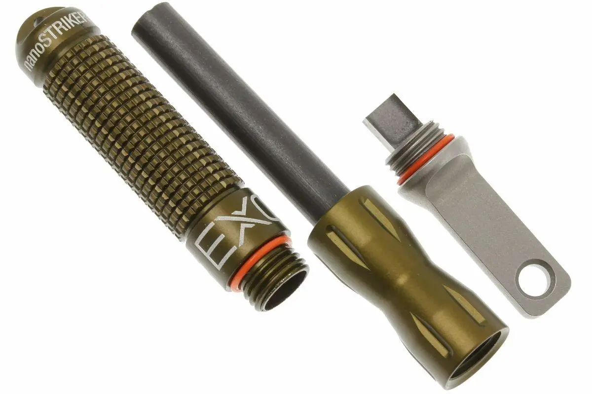 Exotac NanoSTRIKER XL, Olive Drab 4 Exotac NanoSTRIKER XL, Olive Drab - Billede 2