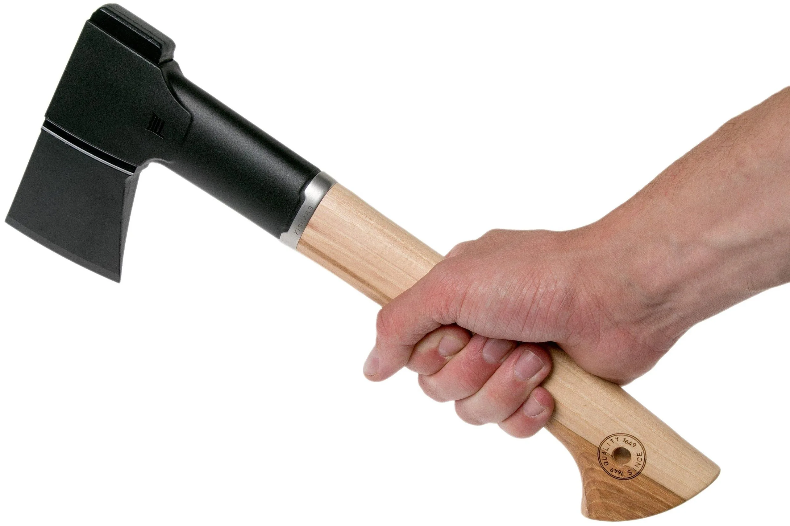 Fiskars Norden N7 Hand Axe + Sharpener 9 Fiskars Norden N7 Hand Axe + Sharpener - Billede 7