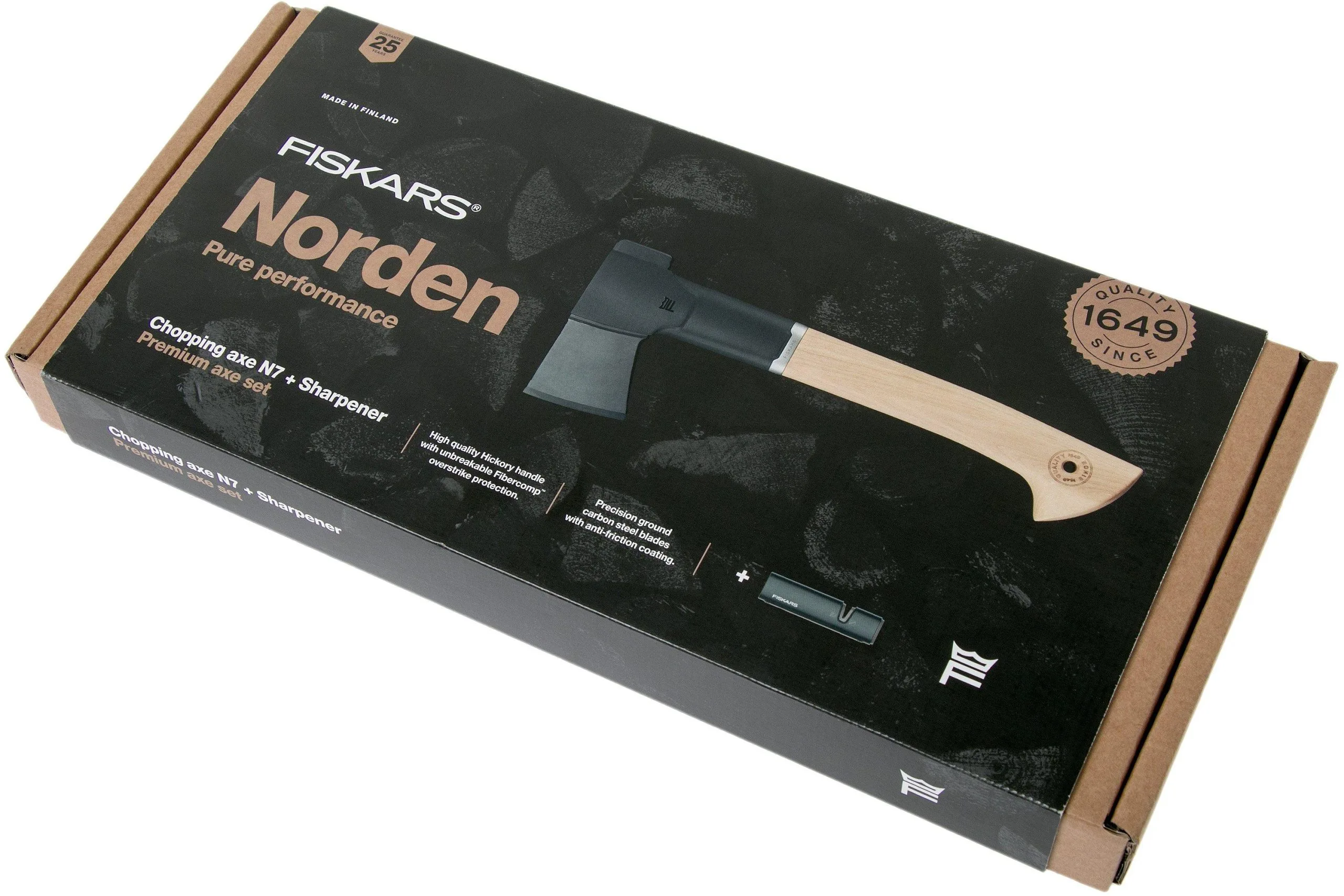 Fiskars Norden N7 Hand Axe + Sharpener 12 Fiskars Norden N7 Hand Axe + Sharpener - Billede 10