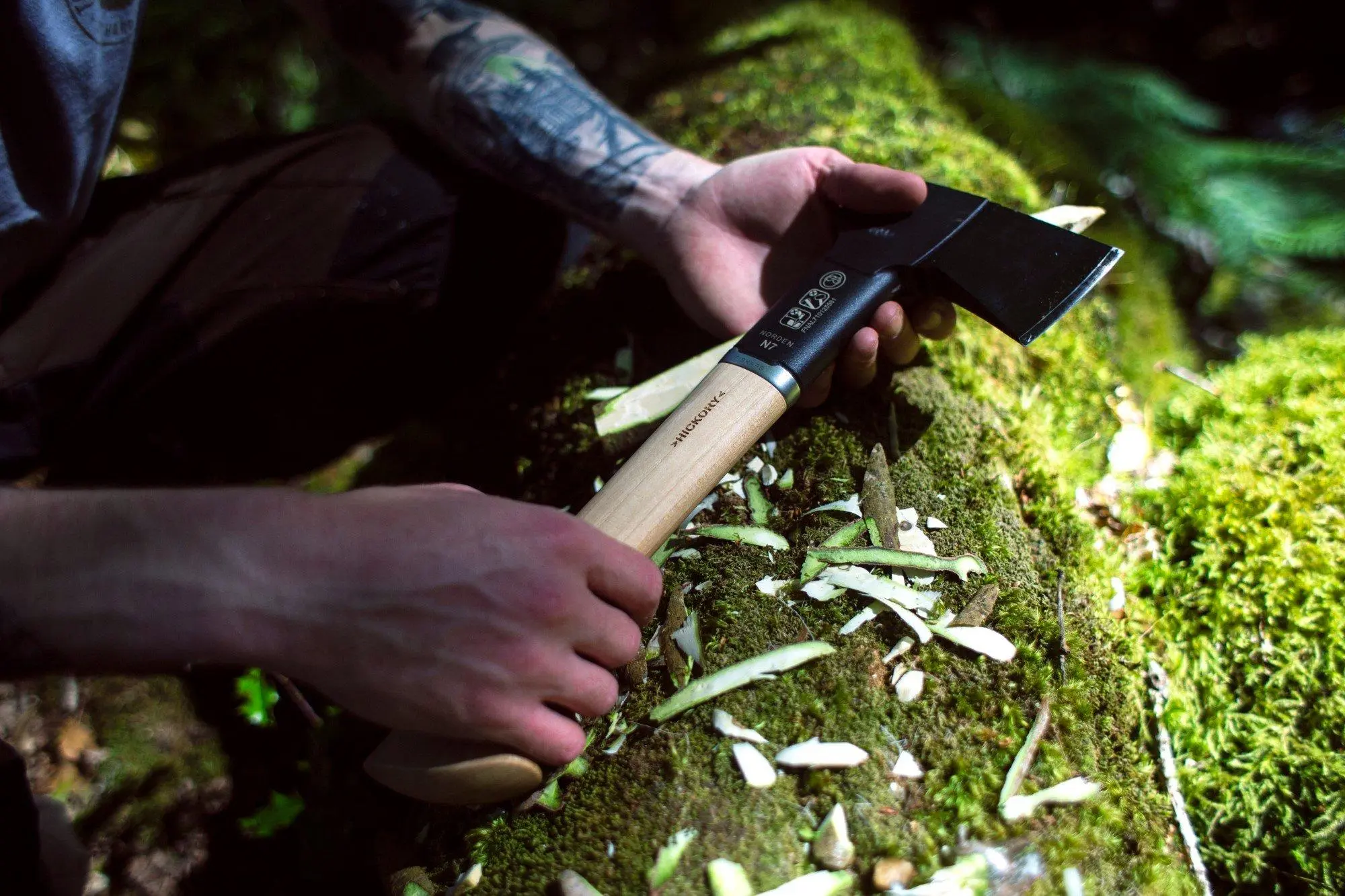 Fiskars Norden N7 Hand Axe + Sharpener 13 Fiskars Norden N7 Hand Axe + Sharpener - Billede 11