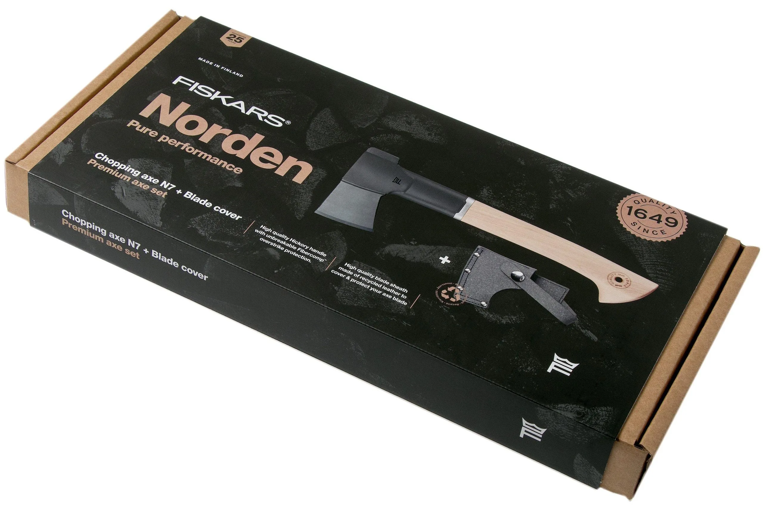 Fiskars Norden Felling Axe N7 With Premium Protective Cover 9 Fiskars Norden Felling Axe N7 With Premium Protective Cover - Billede 7