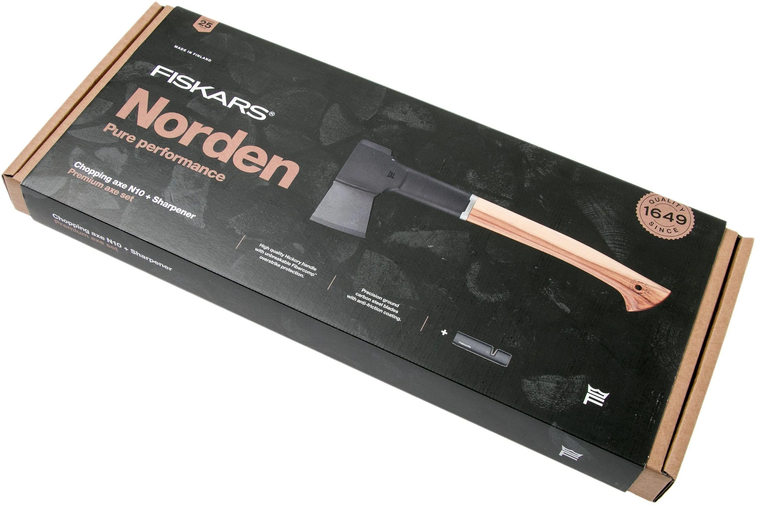 Fiskars Norden N10 Hand Axe + Sharpener 12 Fiskars Norden N10 Hand Axe + Sharpener - Billede 10