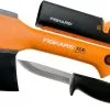 Fiskars X5 Fireplace Set With Axe, Knife And Sharpener -Camp Chefs Butik F1057913 01 fiskars