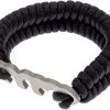 Fish Bone, Paracord Bracelet With Fish Bone To Hold It Together, Titanium