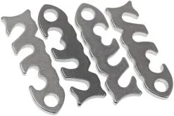 Fish Bone, 4-pcs Original Fish Bones, Aluminum