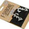 Fish Bone Piranha, 2-piece With 3 Metres Of Paracord, Stainless Steel -Camp Chefs Butik FBF113R2PKBLK 01 fish bone