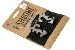 Fish Bone Piranha, 2-piece With 3 Metres Of Paracord, Titanium