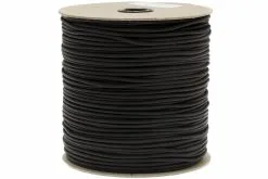 550 Paracord Type III, Color: Black, 1000 Ft (304.8 M)