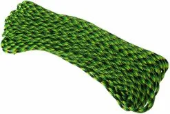 Knivesandtools 550 Paracord Type III, Colour: Gecko, 100 Ft (30.48 M) -Camp Chefs Butik KTPC110 01 paracord gecko ktpc110 d1