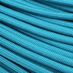 550 Paracord Type III, Colour: Neon Turquoise, 100ft (30,48 M)