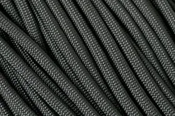 Knivesandtools 550 Paracord Type III, Colour: Charcoal Grey, 50 Ft (15.24 M)