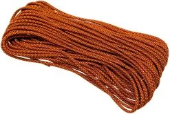 Knivesandtools 550 Paracord Type III, Colour: Burgundy With Goldenrod Diamonds - 50 Ft (15.24 Meters) -Camp Chefs Butik KTPC350 02 knivesandtools