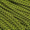 Knivesandtools 550 Paracord Type III, Colour: Canary Yellow Diamonds - 50 Ft (15.24 Meters)