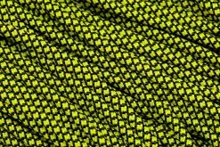 Knivesandtools 550 Paracord Type III, Colour: Canary Yellow Diamonds - 50 Ft (15.24 Meters)