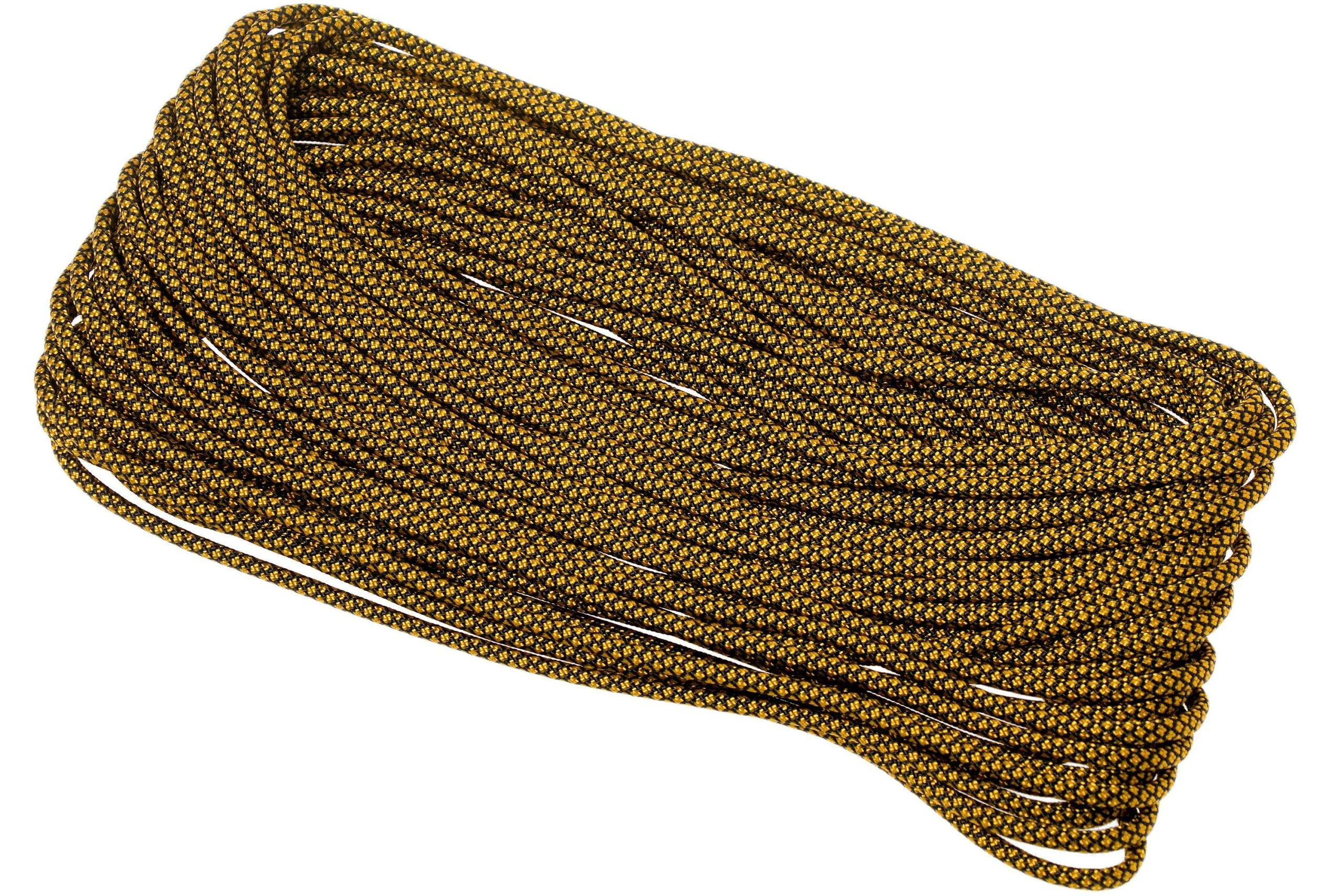 Knivesandtools 550 Paracord Type III, Colour: Goldenrod Diamonds - 50 Ft (15.24 Meters) 4 Knivesandtools 550 Paracord Type III, Colour: Goldenrod Diamonds - 50 Ft (15.24 Meters) - Billede 2