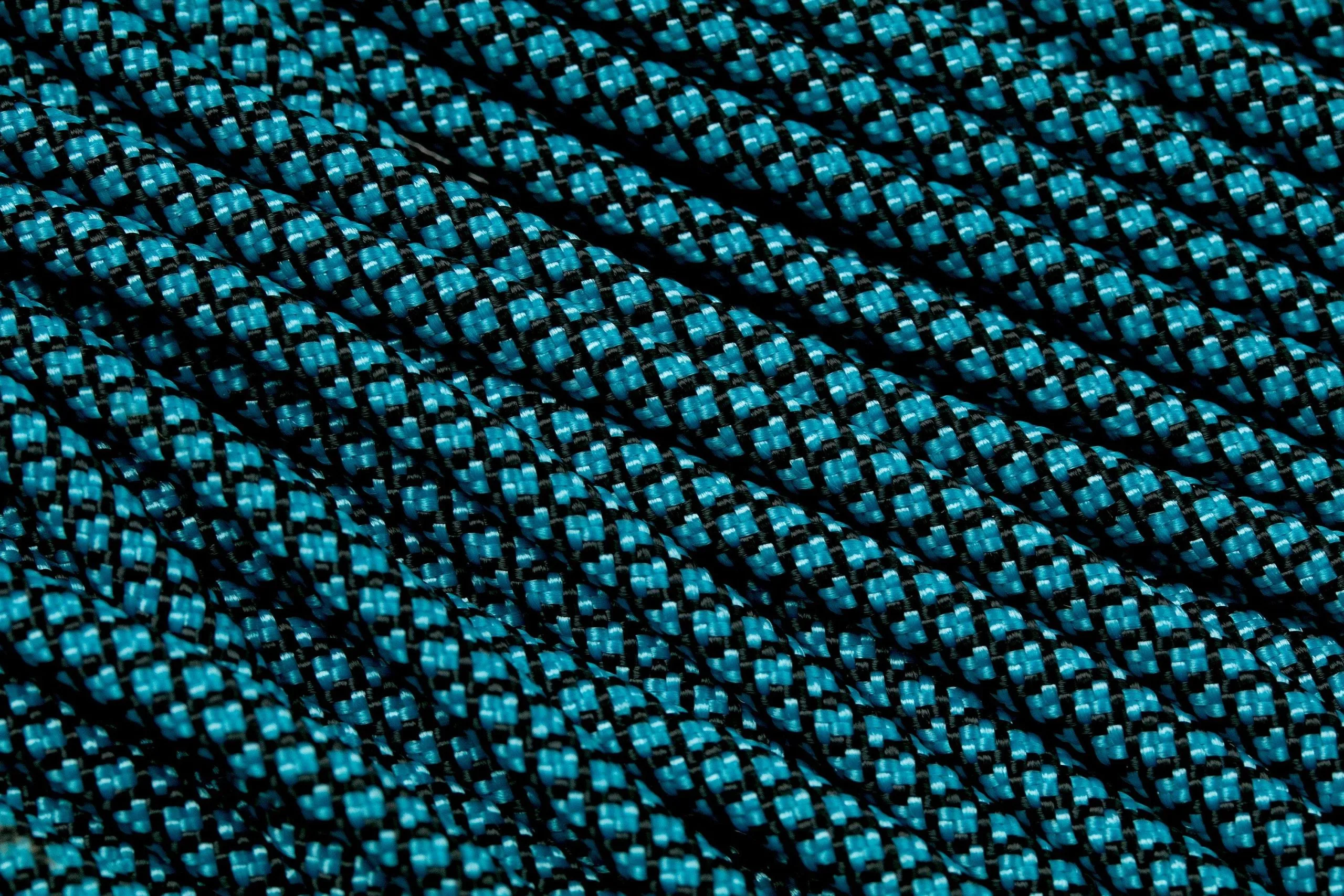 Knivesandtools 550 Paracord Type III, Colour: Neon Turquoise Diamonds - 50 Ft (15.24 Meters) 3 Knivesandtools 550 Paracord Type III, Colour: Neon Turquoise Diamonds - 50 Ft (15.24 Meters)