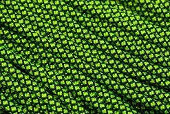 Knivesandtools 550 Paracord Type III, Colour: Neon Yellow Diamonds - 50 Ft (15.24 Meters)