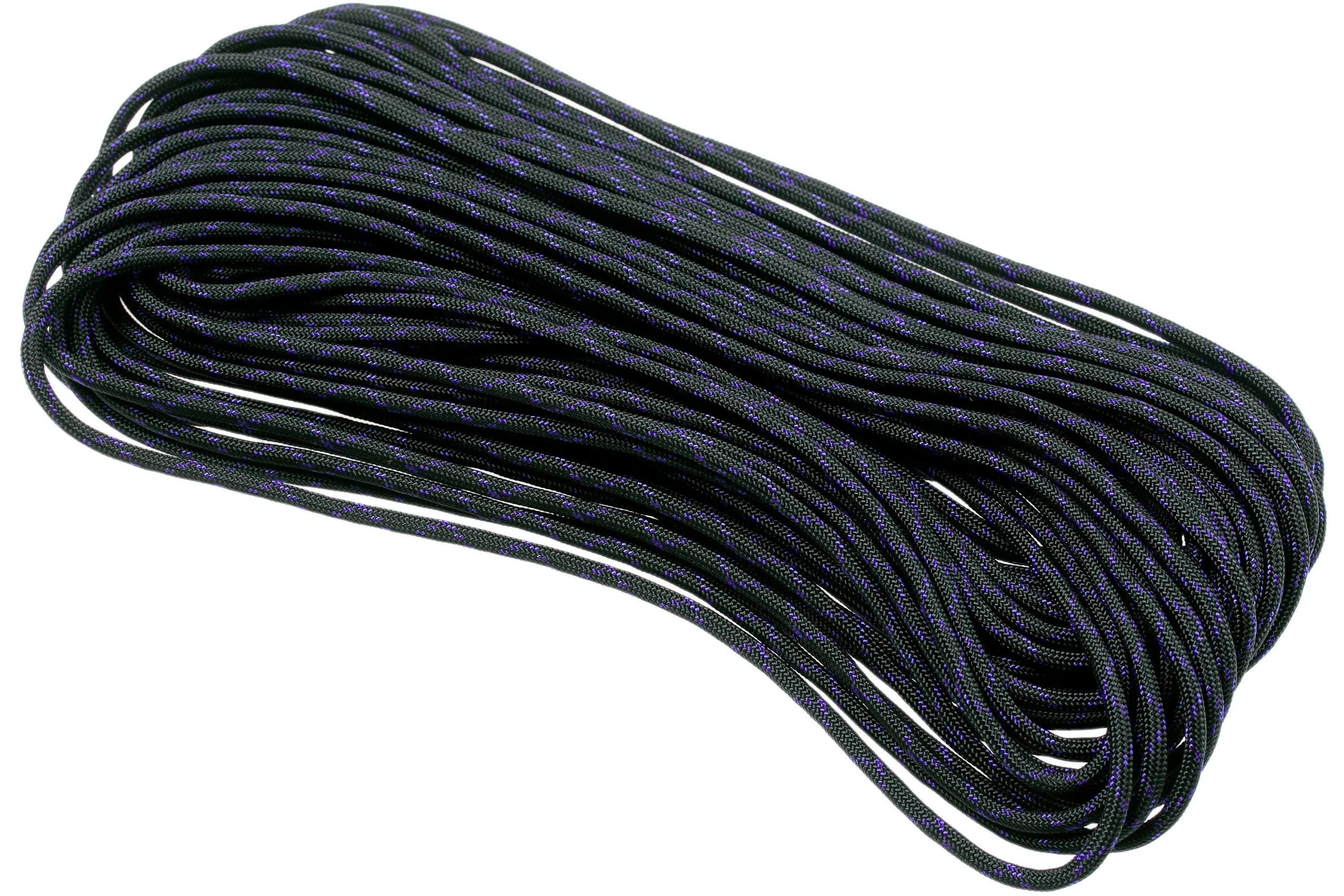 Knivesandtools 550 Paracord Type III, Colour: Black & Acid Purple X - 50 Ft (15.24 Meters) 4 Knivesandtools 550 Paracord Type III, Colour: Black & Acid Purple X - 50 Ft (15.24 Meters) - Billede 2