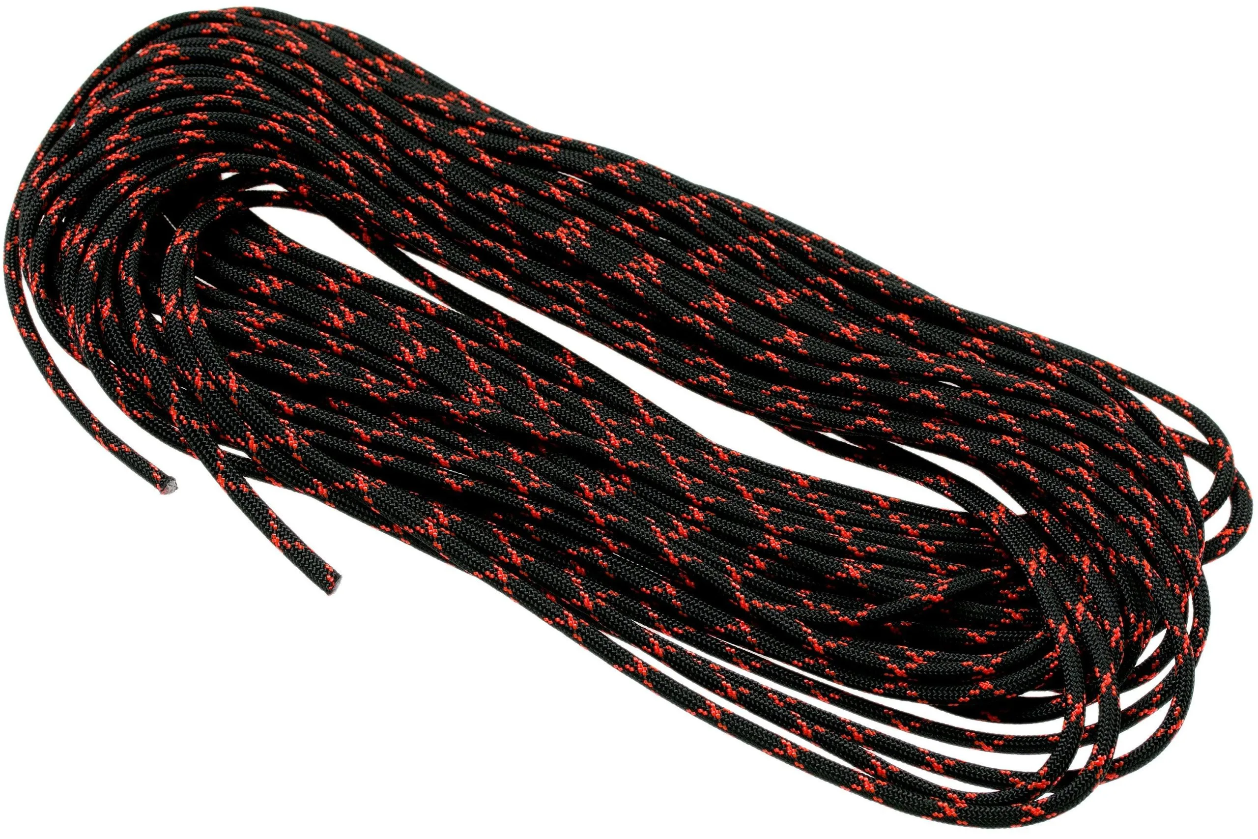Knivesandtools 550 Paracord Type III, Colour: Black & Neon Orange X - 50 Ft (15.24 Meters) 4 Knivesandtools 550 Paracord Type III, Colour: Black & Neon Orange X - 50 Ft (15.24 Meters) - Billede 2