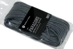 Knivesandtools 550 Paracord Type III, Colour: Dark Knight With Silver Metallic X - 50 Ft (15.24 Meters) -Camp Chefs Butik KTPC392 03 knivesandtools