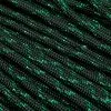 Knivesandtools 550 Paracord Type III, Colour: Green Knight With Green Metallic X - 50 Ft (15.24 Meters) -Camp Chefs Butik KTPC394 01 knivesandtools