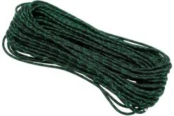 Knivesandtools 550 Paracord Type III, Colour: Green Knight With Green Metallic X - 50 Ft (15.24 Meters) -Camp Chefs Butik KTPC394 02 knivesandtools