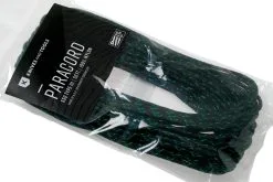 Knivesandtools 550 Paracord Type III, Colour: Green Knight With Green Metallic X - 50 Ft (15.24 Meters) -Camp Chefs Butik KTPC394 03 knivesandtools
