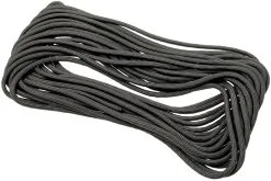 Knivesandtools 550 Paracord Type III, Colour: Charcoal Grey, 25 Ft (7.62 M)