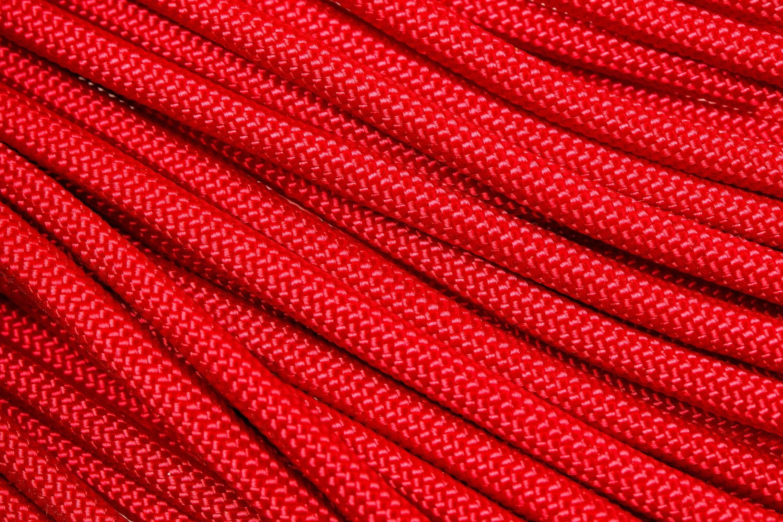 Knivesandtools 550 Paracord Type III, Colour: Imperial Red, 25 Ft (7.62 M) 4 Knivesandtools 550 Paracord Type III, Colour: Imperial Red, 25 Ft (7.62 M) - Billede 2
