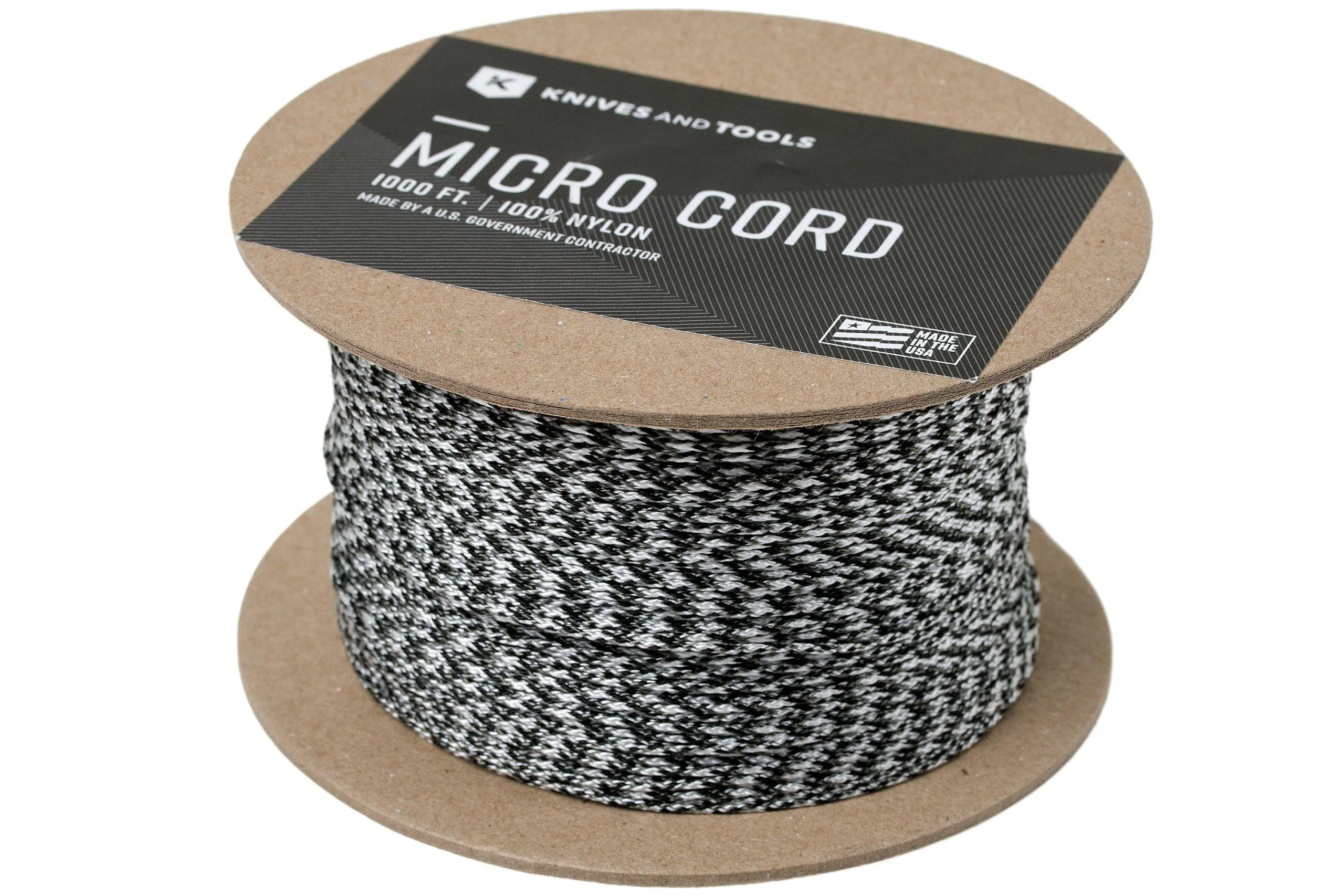 Knivesandtools Micro Cord, Urban Camo, 1000 Ft (304.8 M) 3 Knivesandtools Micro Cord, Urban Camo, 1000 Ft (304.8 M)