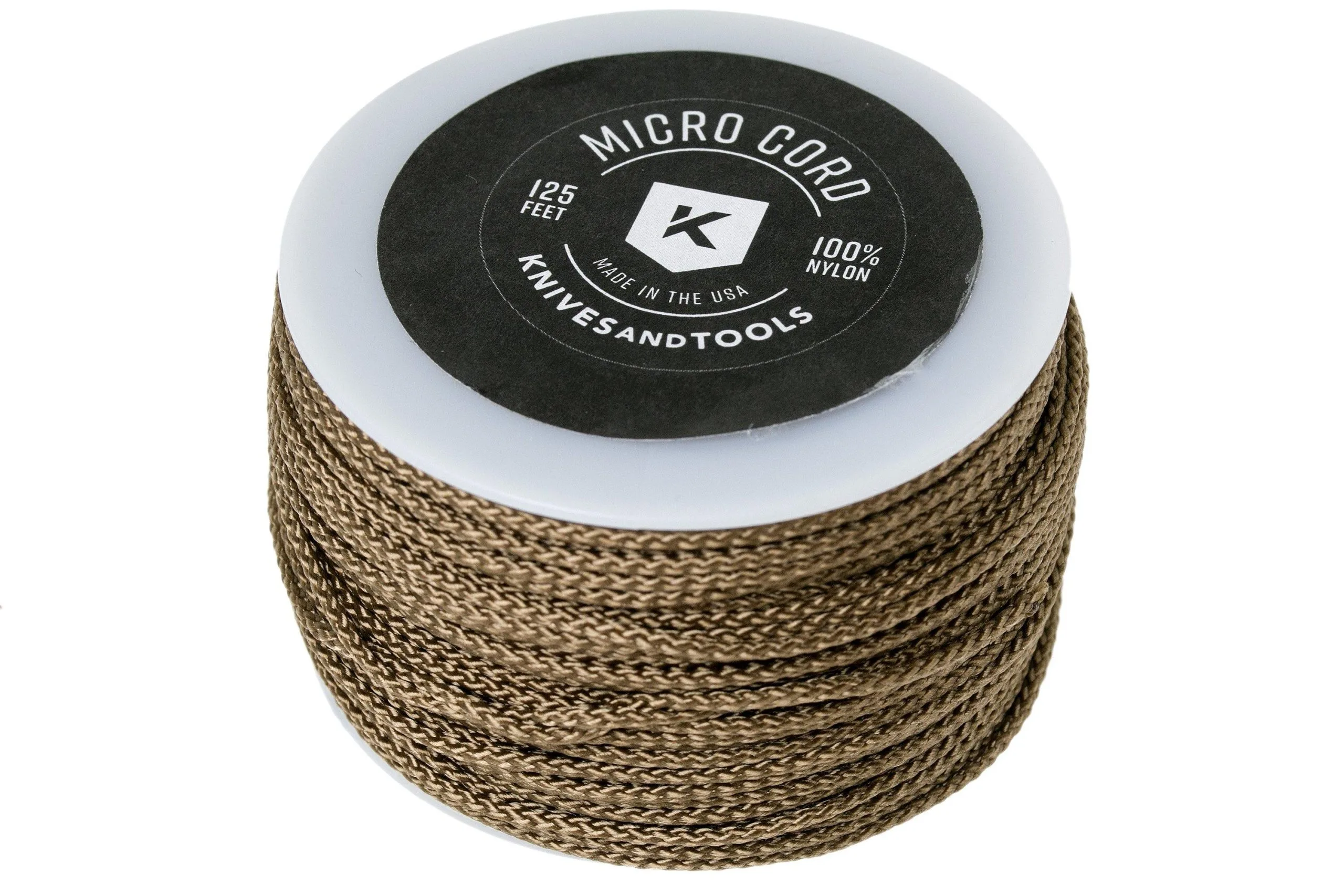 Knivesandtools Micro Cord, Colour: Coyote, 125 Ft (38.1 M) 3 Knivesandtools Micro Cord, Colour: Coyote, 125 Ft (38.1 M)