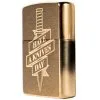 Knivesandtools Zippo Brass Brushed Knife, Bronze, Lighter -Camp Chefs Butik KTZPBRASSKNIFE 01 zippo knivesandtools