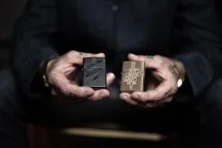 Knivesandtools Zippo Brass Brushed Knife, Bronze, Lighter -Camp Chefs Butik KTZPBRASSKNIFE 10 KATOZIPPO 1