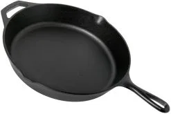 Lodge Classic Cast Iron Frying Pan L10SK3, Diameter Approx. 31 Cm