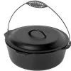 Lodge Dutch Oven With Spiral Handle L12DO3, Contents Approx. 8.5 L