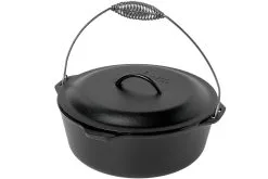 Lodge Dutch Oven With Spiral Handle L12DO3, Contents Approx. 8.5 L