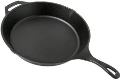 Lodge Classic Cast Iron Frying Pan L12SK3, Diameter Approx. 35 Cm
