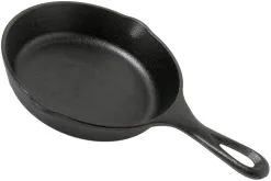 Lodge Classic Cast Iron Frying Pan L3SK3, Diameter Approx. 17 Cm
