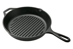 Lodge Cast Iron Grill Pan L8GP, 26 Cm