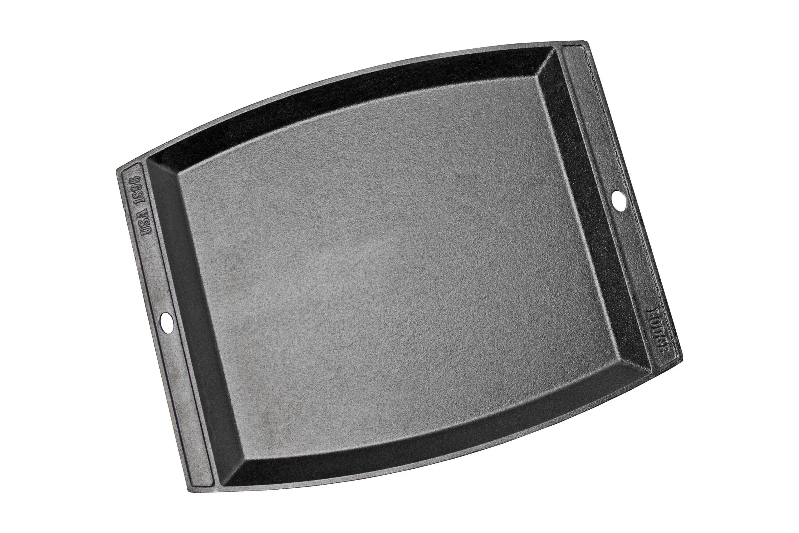 Lodge Cast Iron Rectangular Griddle, Ca. 39 Cm X 31 Cm, Baking Sheet 3 Lodge Cast Iron Rectangular Griddle, Ca. 39 Cm X 31 Cm, Baking Sheet