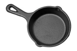 Lodge Mini Cast Iron Skillet, Diameter 8.8 Cm, Mini Frying Pan