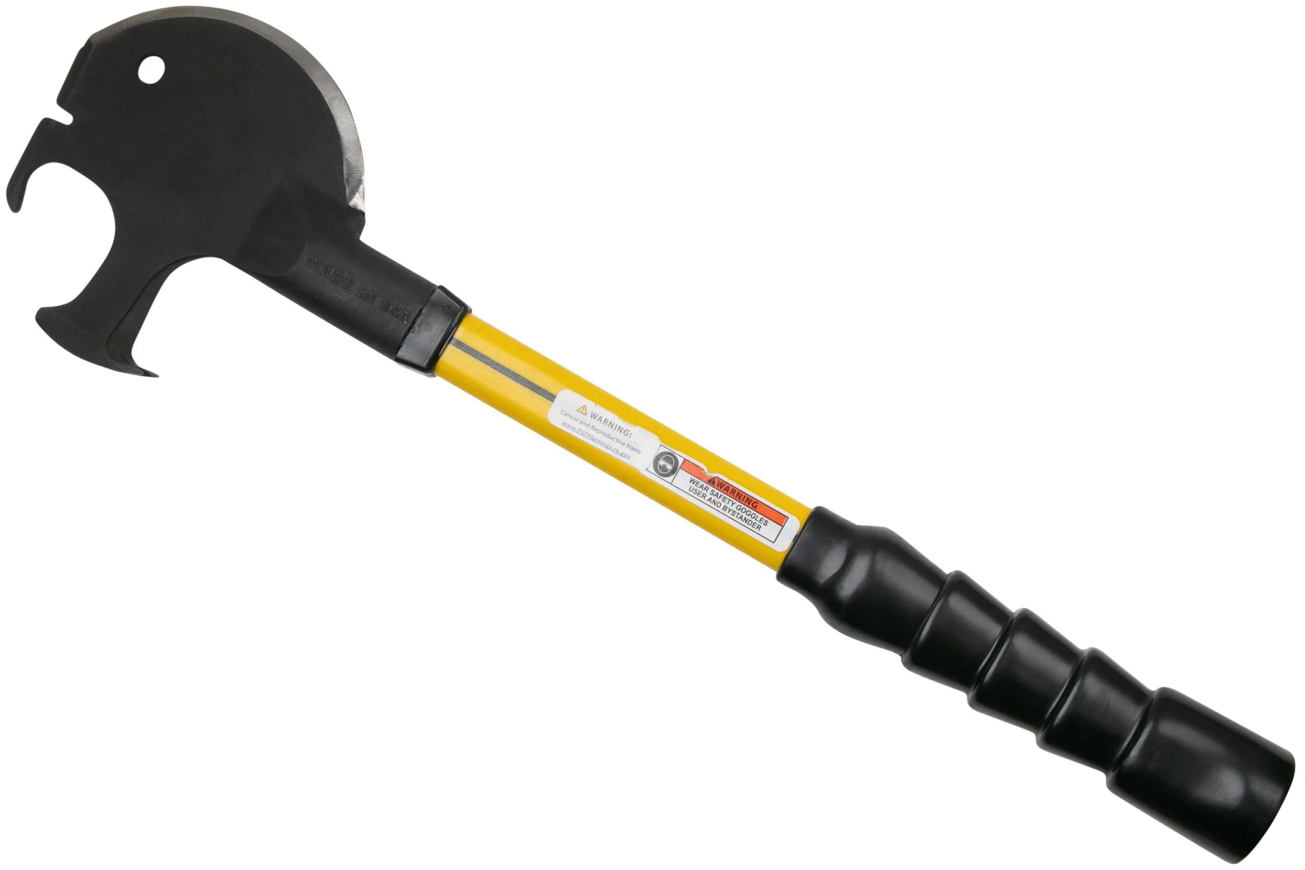 Off Grid Tools Trucker's Friend, Yellow, Carbon Steel, Hand Axe 4 Off Grid Tools Trucker's Friend, Yellow, Carbon Steel, Hand Axe - Billede 2