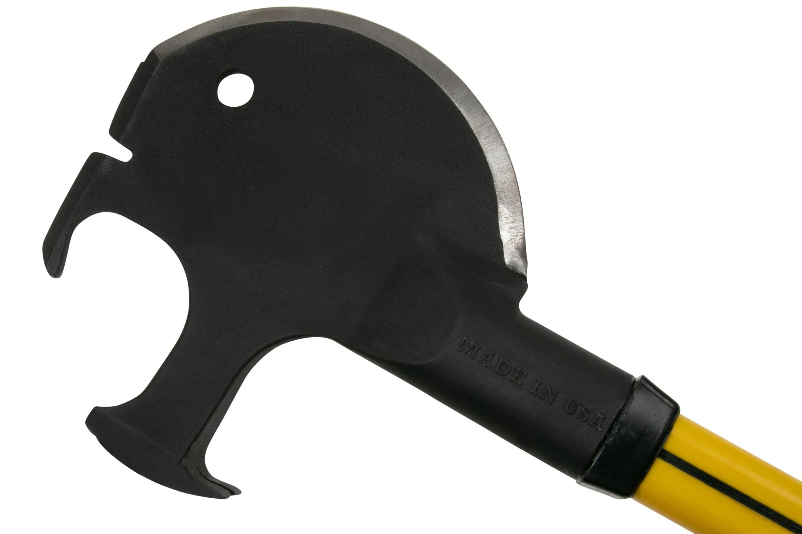 Off Grid Tools Trucker's Friend, Yellow, Carbon Steel, Hand Axe 5 Off Grid Tools Trucker's Friend, Yellow, Carbon Steel, Hand Axe - Billede 3