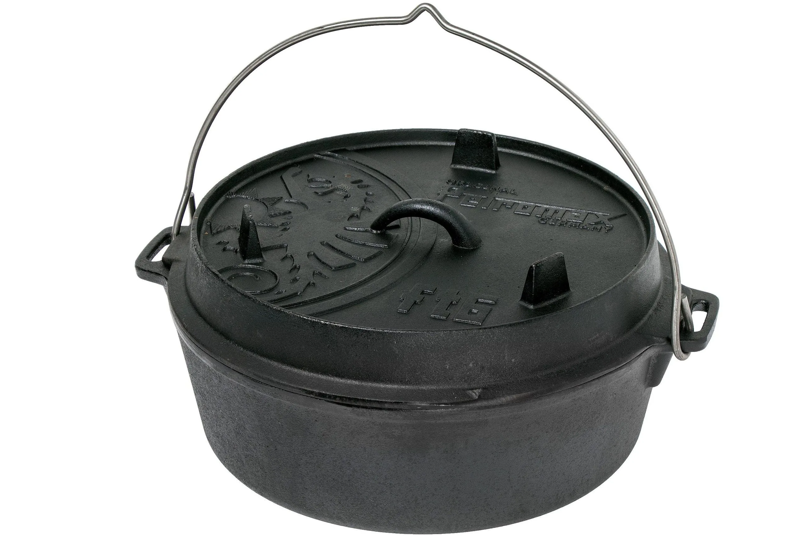 Petromax Dutch Oven FT6 Flat Base, FT6-T 3 Petromax Dutch Oven FT6 Flat Base, FT6-T
